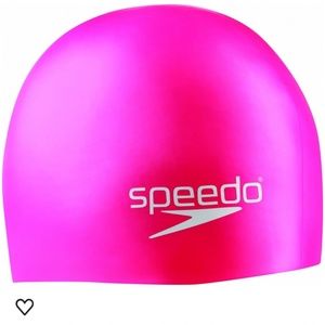 Speedo Unisex-Youth Swim Cap Silicone Junior One Size